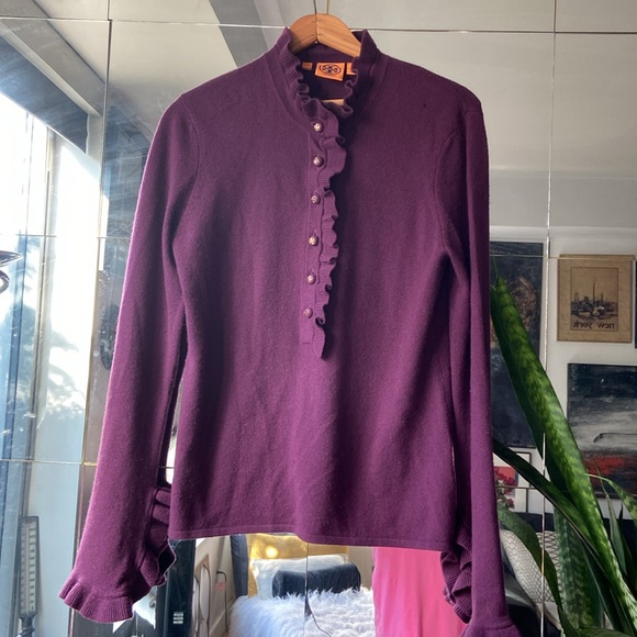 Tori Burch Cashmere Sweater - Medium - Picture 1 of 12
